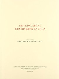 Siete palabras de cristo en la cruz. monumentos de la musica española