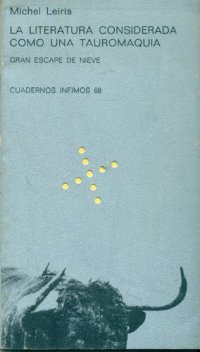 Literatura considerada como una tauromaquia, la