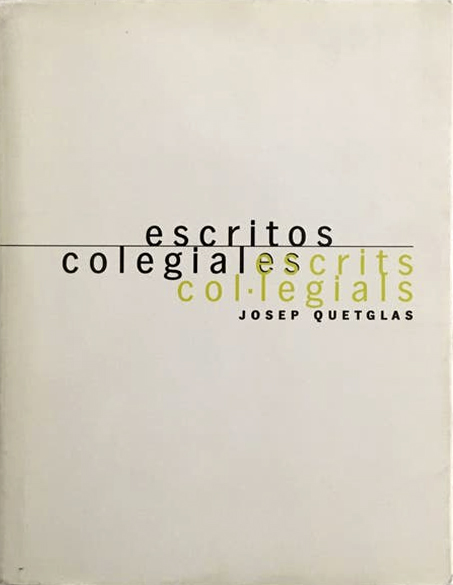 Escritos colegiales