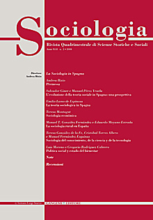 Sociologia n. 2/2008. Sociologia n. 2/2008.