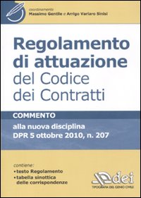 Regolamento di attuazione del codice dei contratti Regolamento di attuazione del codice dei contratti