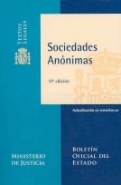 Sociedades anonimas. textos legales Sociedades anonimas. textos legales