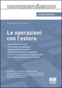 Operazioni con l'estero Operazioni con l'estero