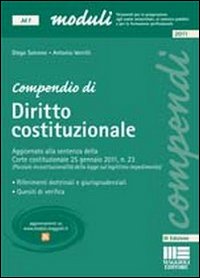 Compendio di diritto costituzionale Compendio di diritto costituzionale