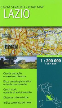 Lazio 1:200.000. Ediz. multilingue