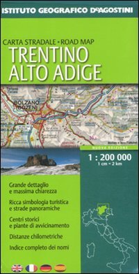 Trentino Alto Adige 1:200 000