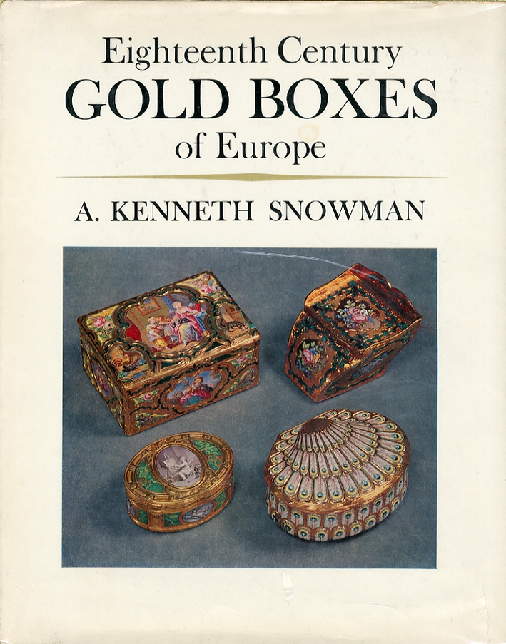 Eighteenth century Gold Boxes of europe Eighteenth century Gold Boxes of europe