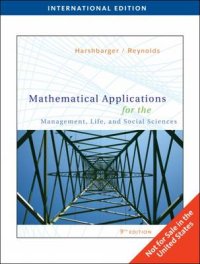 Mathematical Applications for the Management, Life, and Soci