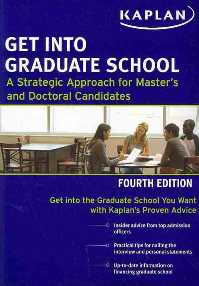 Get Into Graduate School Get Into Graduate School