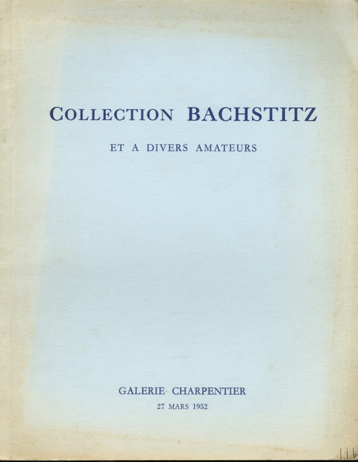 Collection bachstitz et a Divers Amateurs Collection bachstitz et a Divers Amateurs
