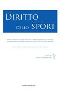 Diritto dello sport (2010) vol. 3-4 Diritto dello sport (2010) vol. 3-4