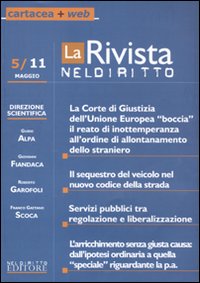 La rivista di Neldiritto (2011). Vol. 5 La rivista di Neldiritto (2011). Vol. 5