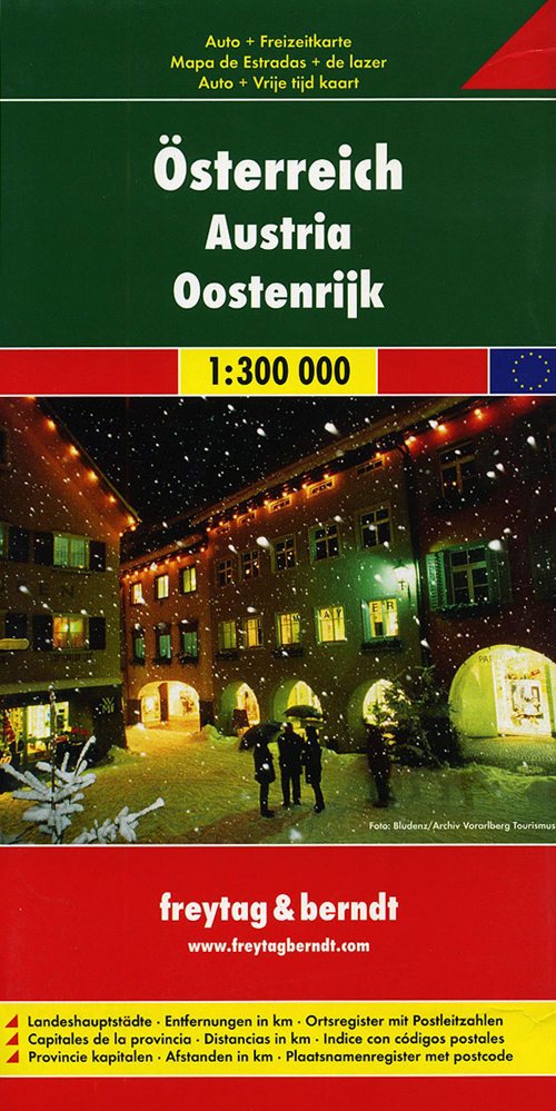 Austria 1:300.000. Carta stradale e turistica Austria 1:300.000. Carta stradale e turistica