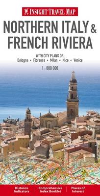 Northern Italy/French Riviera Insight Travel Map Northern Italy/French Riviera Insight Travel Map