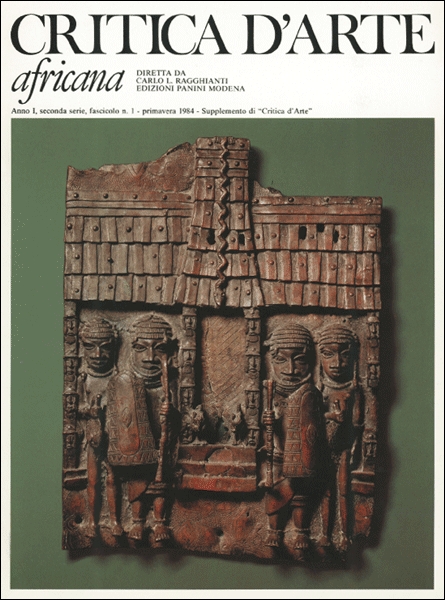 Musei d'arte africana. Critica d'arte / africana 1 Musei d'arte africana. Critica d'arte / africana 1