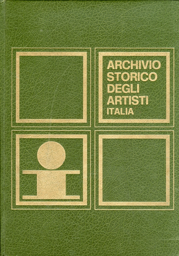 Archivio Storico degli Artisti Italiani. Volume III Archivio Storico degli Artisti Italiani. Volume III
