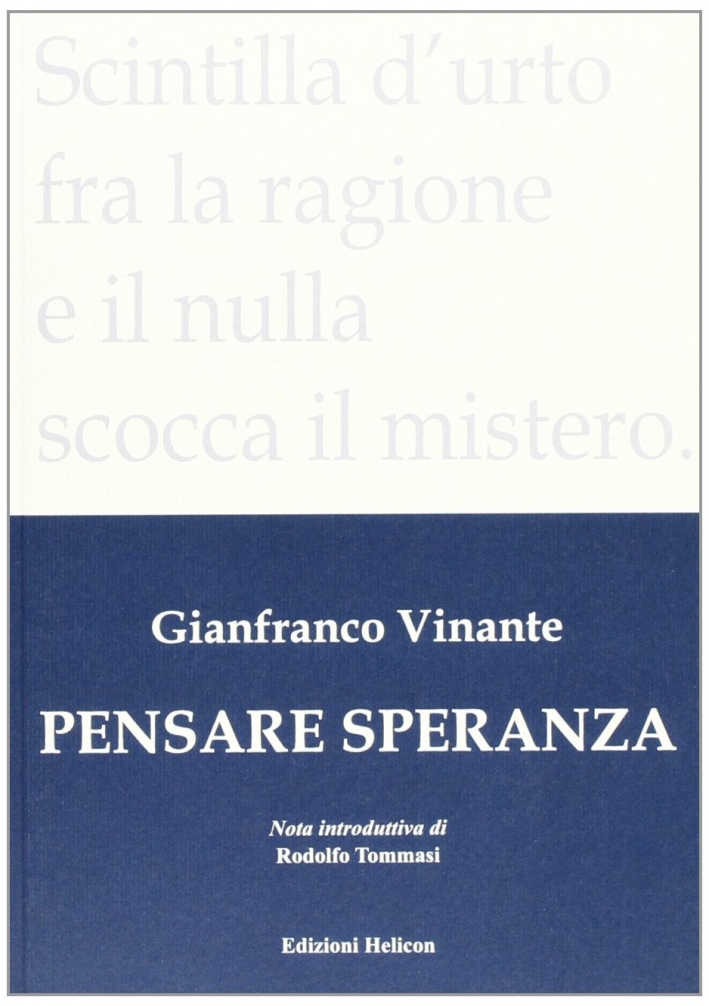 Pensare speranza Pensare speranza