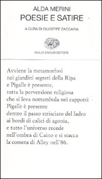 Poesie e satire, Alda Merini. Giulio Einaudi editore - Collezione