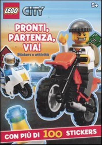 Pronti, Partenza, Via! Lego City. Con Adesivi Pronti, Partenza, Via! Lego City. Con Adesivi