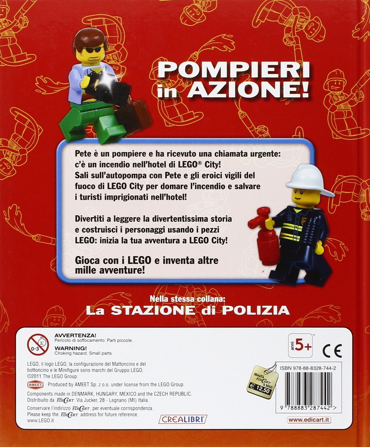 Pompieri in Azione! Lego City. Con Gadget Pompieri in Azione! Lego City. Con Gadget