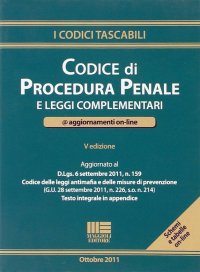Codice di procedura penale e leggi complementari