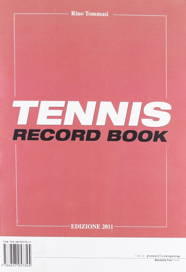 Tennis record book 2011 Tennis record book 2011