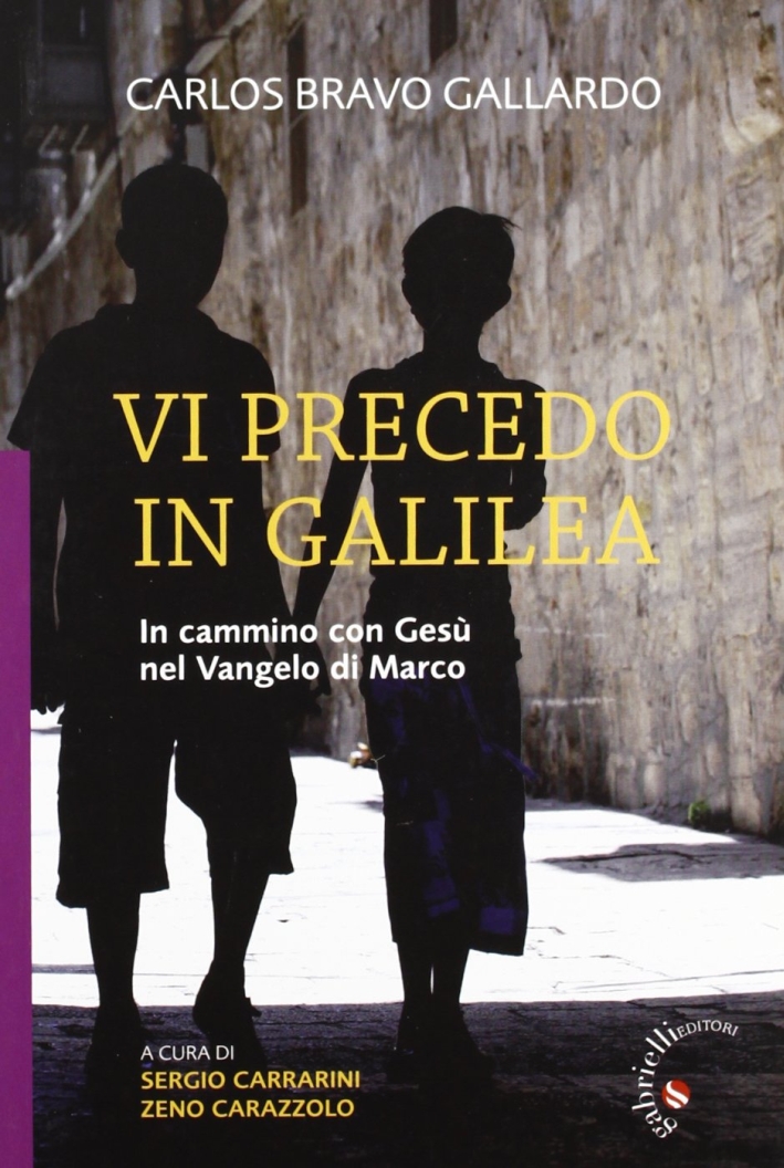 Vi precedo in Galilea. In cammino con Gesù nel Vangelo di Marco Vi precedo in Galilea. In cammino con Gesù nel Vangelo di Marco