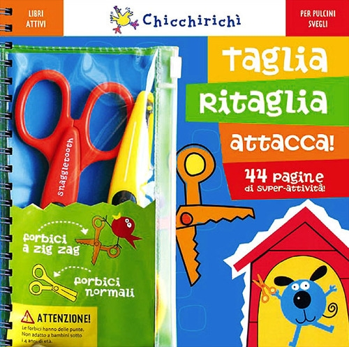 Taglia, ritaglia, attacca. Ediz. illustrata. Con gadget Taglia, ritaglia, attacca. Ediz. illustrata. Con gadget