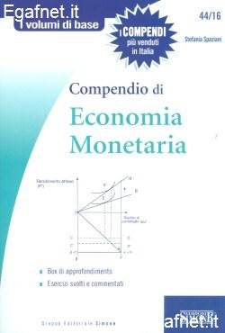 Compendio di Economia Monetaria Compendio di Economia Monetaria