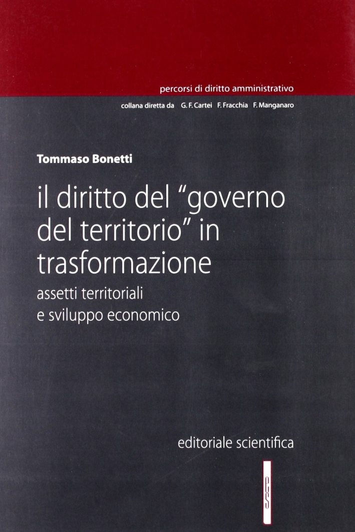 Diritto del governo del territorio in trasformazione Diritto del governo del territorio in trasformazione