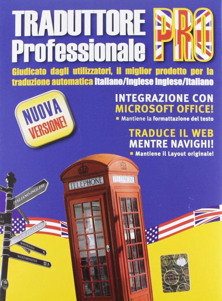 Traduttore professionale italiano-inglese, inglese-italiano. Nuove tecnologie. La traduzione automatica. Storia, uso e integrazione. Ediz. bilingue. Con CD-ROM Traduttore professionale italiano-inglese, inglese-italiano. Nuove tecnologie. La traduzione automatica. Storia, uso e integrazione. Ediz. bilingue. Con CD-ROM