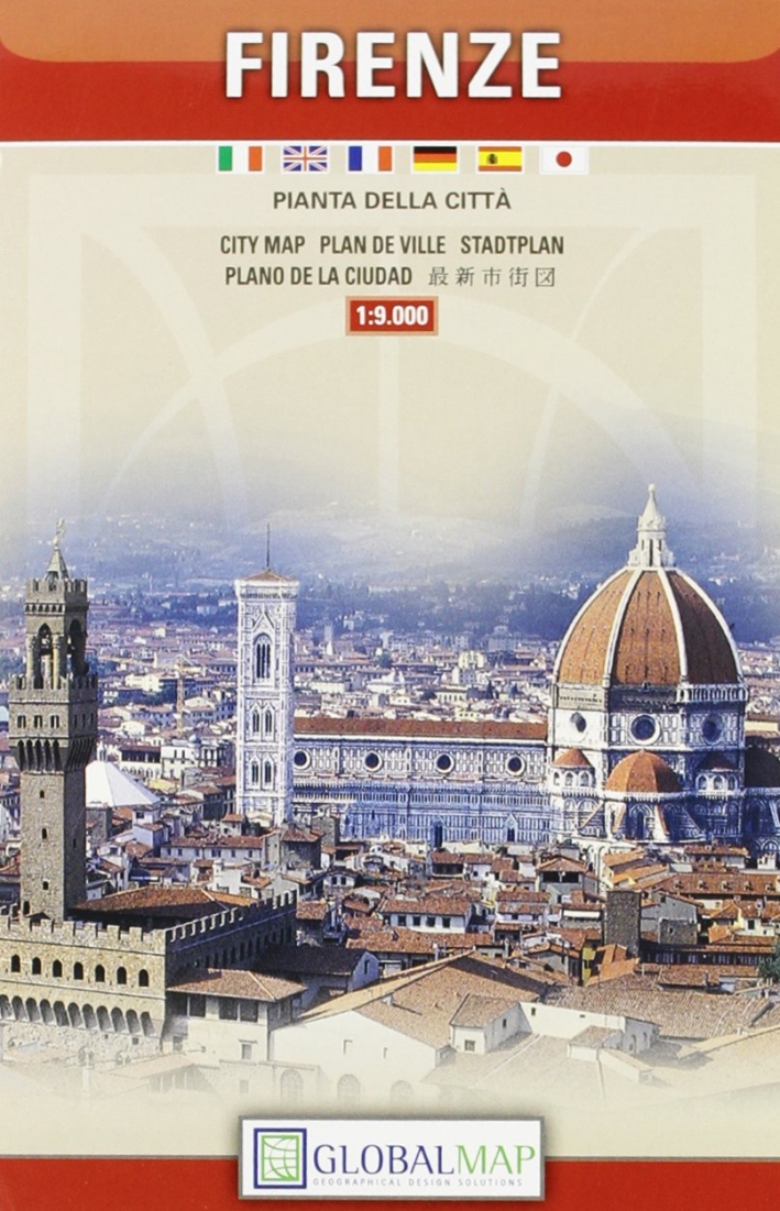 Firenze centro 1:9.000. Pianta della Città. City Map. Plan De Ville. Stadtplan. Plano della Ciudad Firenze centro 1:9.000. Pianta della Città. City Map. Plan De Ville. Stadtplan. Plano della Ciudad