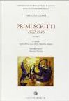 Primi scritti 1922-1946