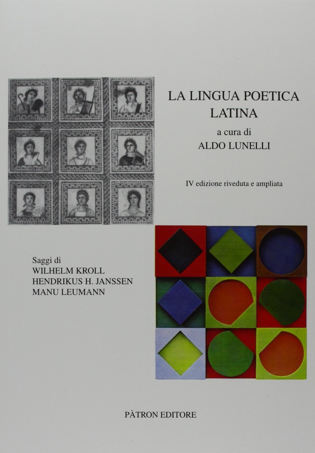 La lingua poetica latina La lingua poetica latina