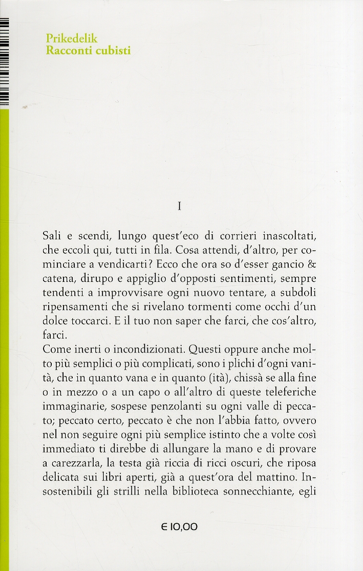 Racconti cubisti Racconti cubisti
