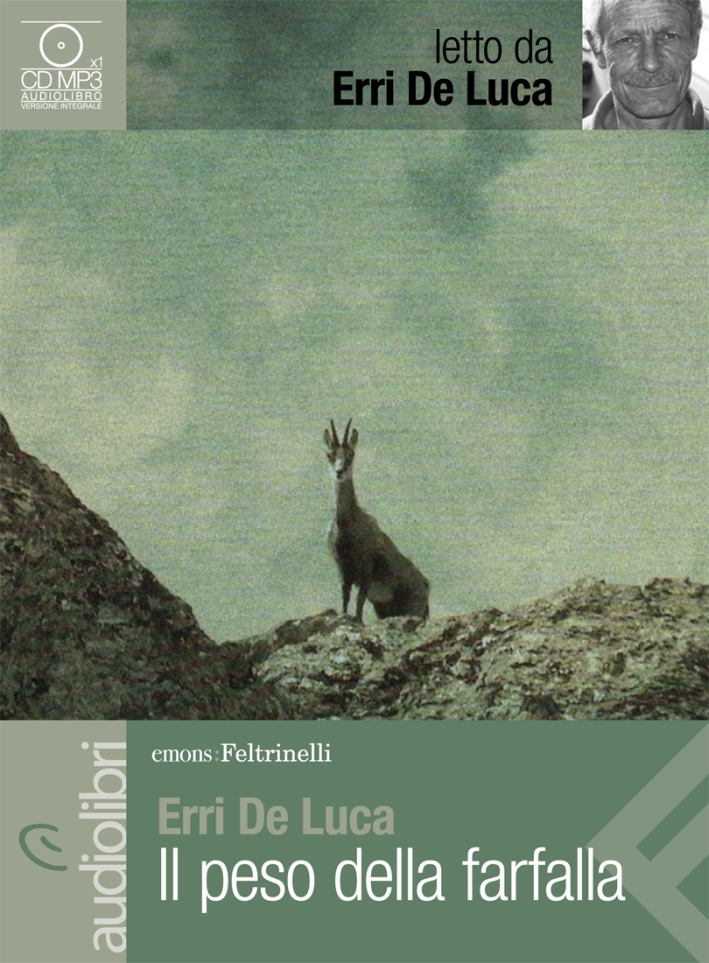 Il peso della farfalla letto da Erri De Luca. Audiolibro. CD Audio Formato MP3 Il peso della farfalla letto da Erri De Luca. Audiolibro. CD Audio Formato MP3