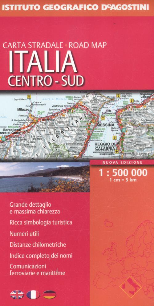 Italia. Centro-sud 1:500.000 Italia. Centro-sud 1:500.000