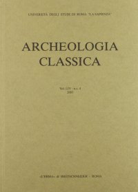 Archeologia classica (2003). Vol. 54