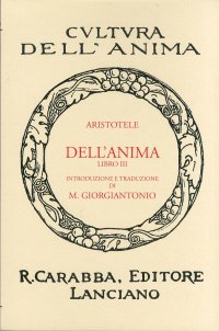 Dell'Anima. Libro 3°
