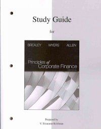 SG for Principles of Corporate Finance