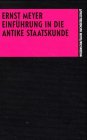 Antike Staatskunde Antike Staatskunde