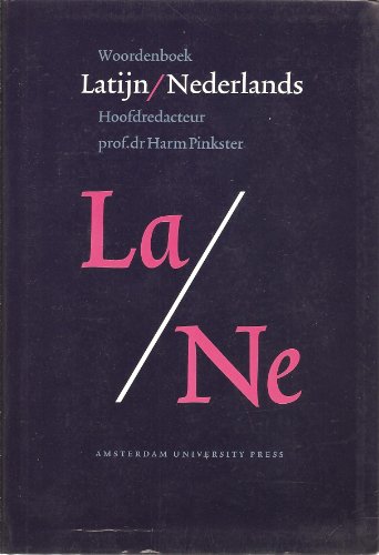 Dictionary Latin-Dutch Dictionary Latin-Dutch
