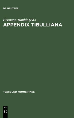 Appendix Tibulliana Appendix Tibulliana