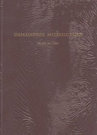Damaszener Mitteilungen. 1998/10