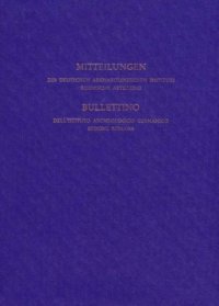 Mitteilungen des Deutschen Archaeologischen Instituts. Roemische Abteilung. 1998/105