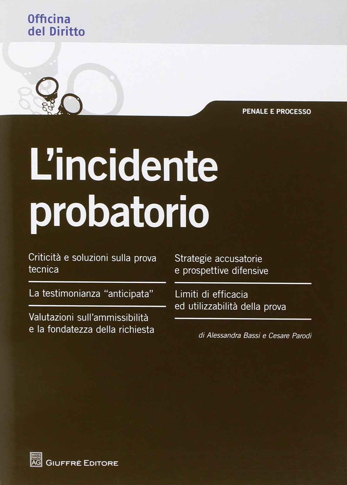 L'incidente probatorio L'incidente probatorio