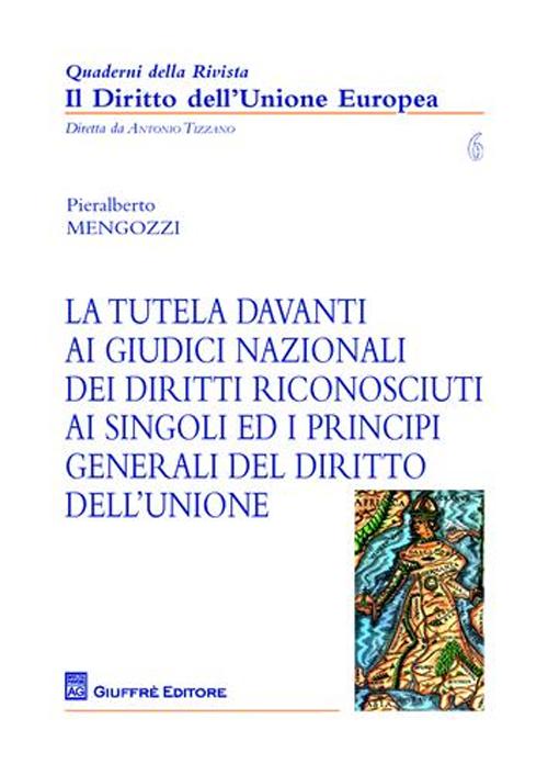 La tutela davanti ai giudici nazionali dei diritti riconosciuti ai singoli ed i principi generali del diritto dell'Unione La tutela davanti ai giudici nazionali dei diritti riconosciuti ai singoli ed i principi generali del diritto dell'Unione
