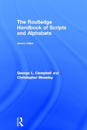 Routledge Handbook of Scripts and Alphabets Routledge Handbook of Scripts and Alphabets