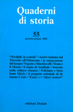 2 Quaderni di storia. 2002/55 1pc... 2 Quaderni di storia. 2002/55 1pc...