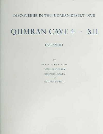 Qumran Cave 4 XII Qumran Cave 4 XII